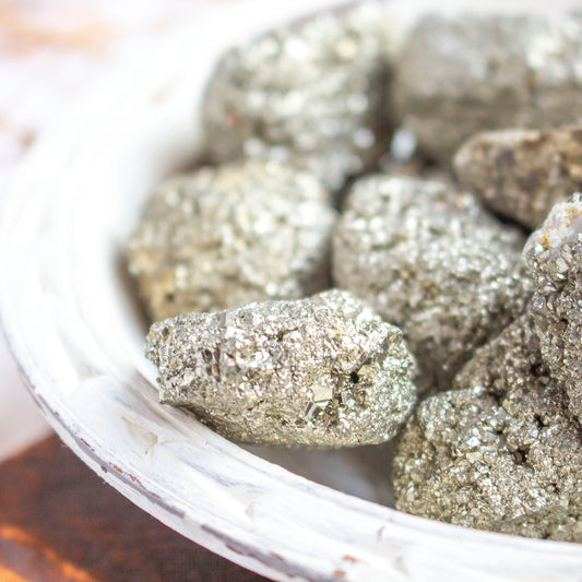 Rough Pyrite Crystal Cluster | Fools Gold Chunk