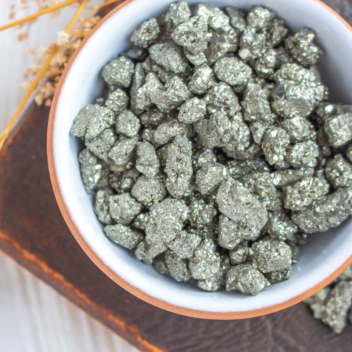 Rough Pyrite Crystal Chips | Fools Gold
