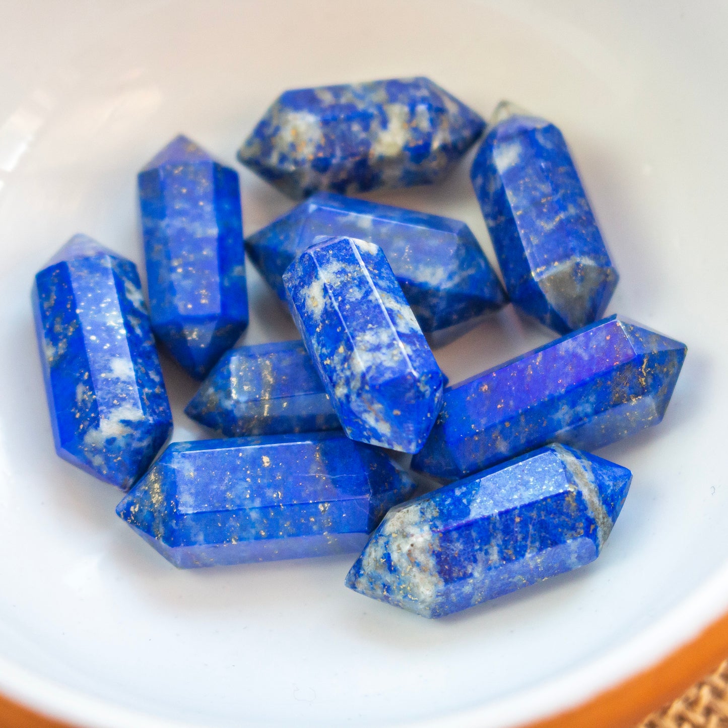 Lapis Lazuli Crystal Double Terminated Mini Point